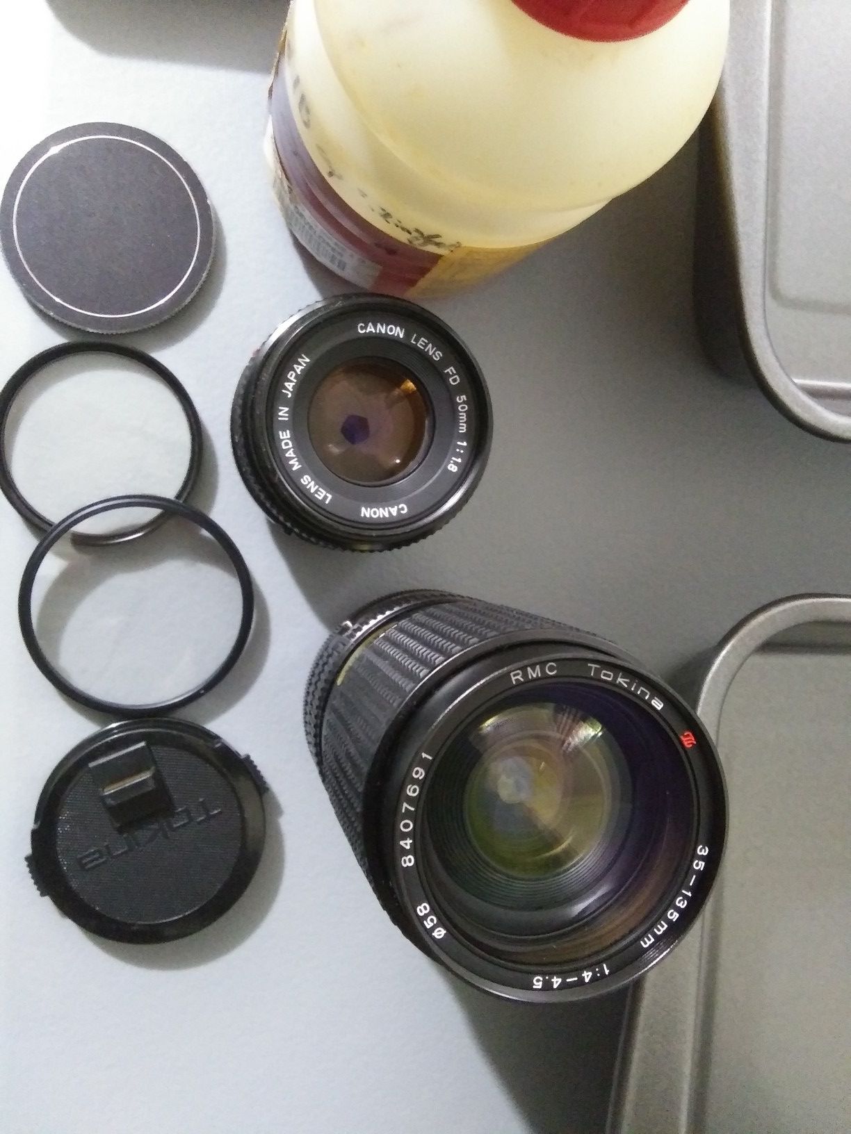 Canon FD lenses