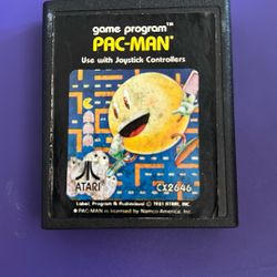 Pac-man Video Game For Atari 