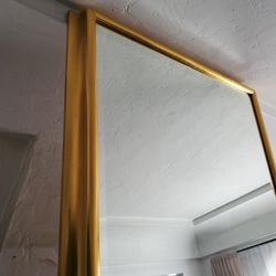 XL Gold Framed Mirror