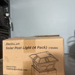 Solar Post Light 