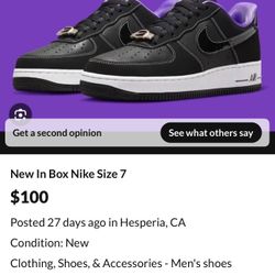 Nike Size 7 New In Box