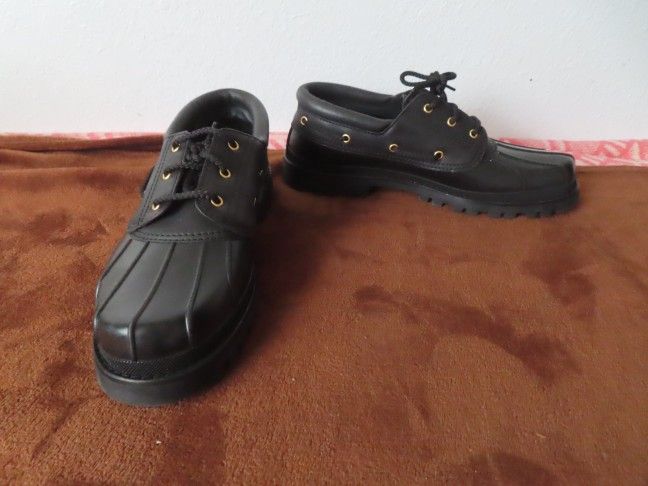ALD AIME LEON DORE SS23 Black PAPIA BOOTS RAIN SHOES US 13 48 EUR MADE IN ITALY