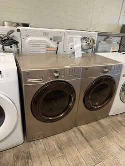 Kenmore elite washer and dryer set electric with warranty