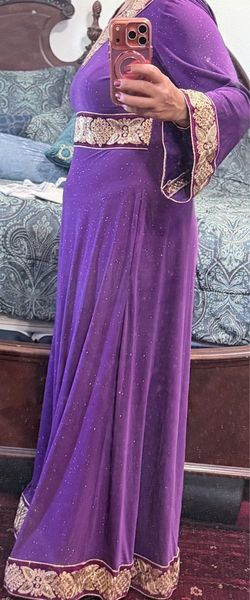 Purple dress