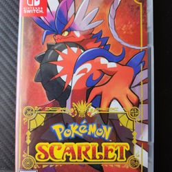 Nintendo Switch - Pokémon Scarlet