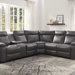 Recliner Sectional Sofa 🔥🔥🔥