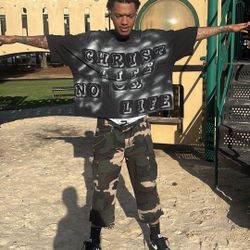 AOG-Christ life Or No Life Cropped Tees '