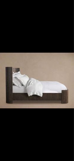 Restoration Hardware Cal King bed frame