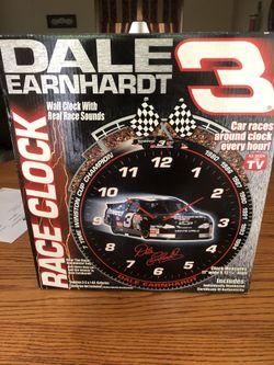 Dale Earnhardt race clock