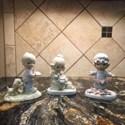 Precious Moments, $25 for set or $9ea.