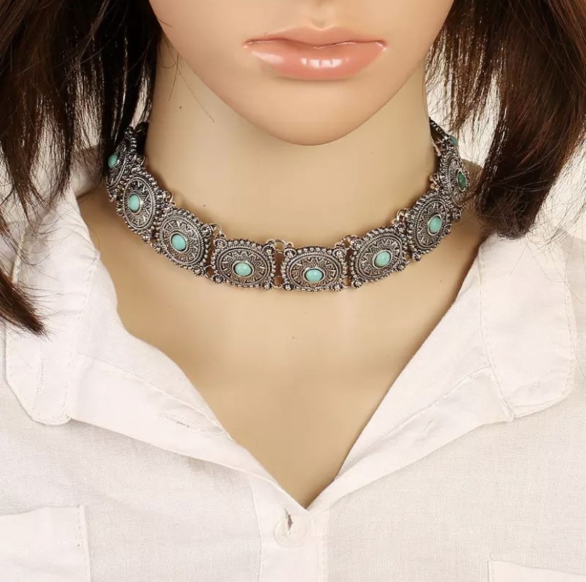 Brand new bohemian choker necklace 