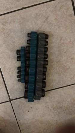 Makita impact Socket Set SAE and metric