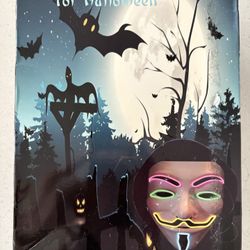 EL Wire Light Up Mask For Halloween