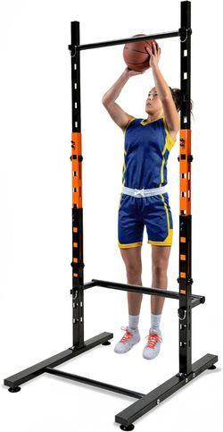Basketball Shooting Trainer with Adjustable Crossbar