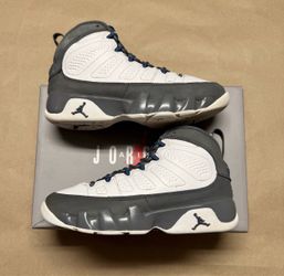 Nike Air Jordan 9 IX Retro Flint Grey 2026 GS size 4y shoes Rare!