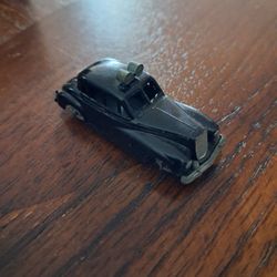 Vintage Budgie No. 5 Wolseley Six-Eighty Police Car diecast toy. 