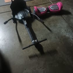 Hoverboard And Attachable Go-kart