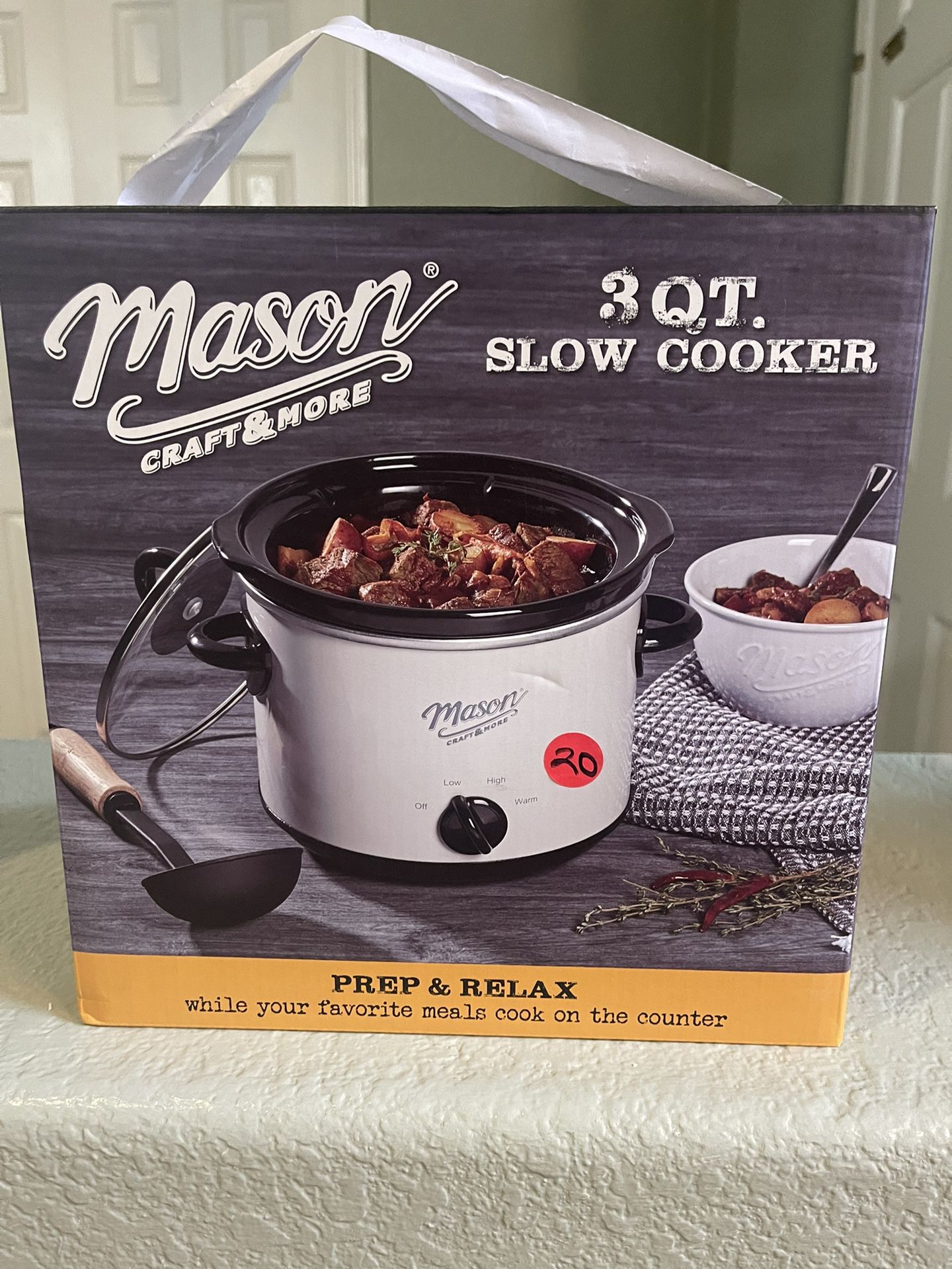 Mason 3 QT Slow Cooker for Sale in Hemet, CA - OfferUp