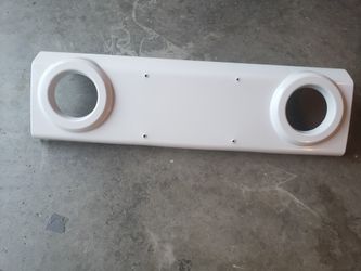 Jeep wrangler fog light cover bumper