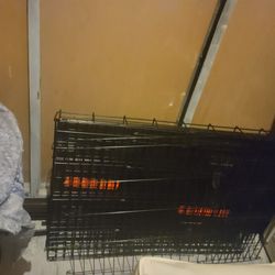 Doggie Door And Dog Crates