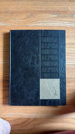 Year Book. Class of 1972  Joliet HS West Campus