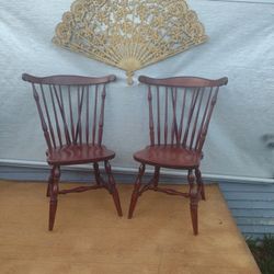 Antiques 1956 Two Chairs,