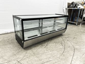 60 ins Black Countertop Refrigerated Case CW-250