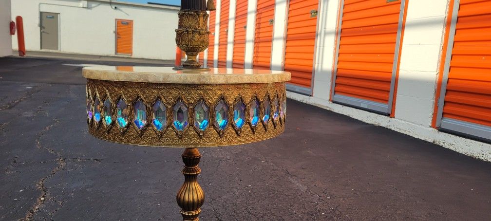 vintage table lamp * statement piece
