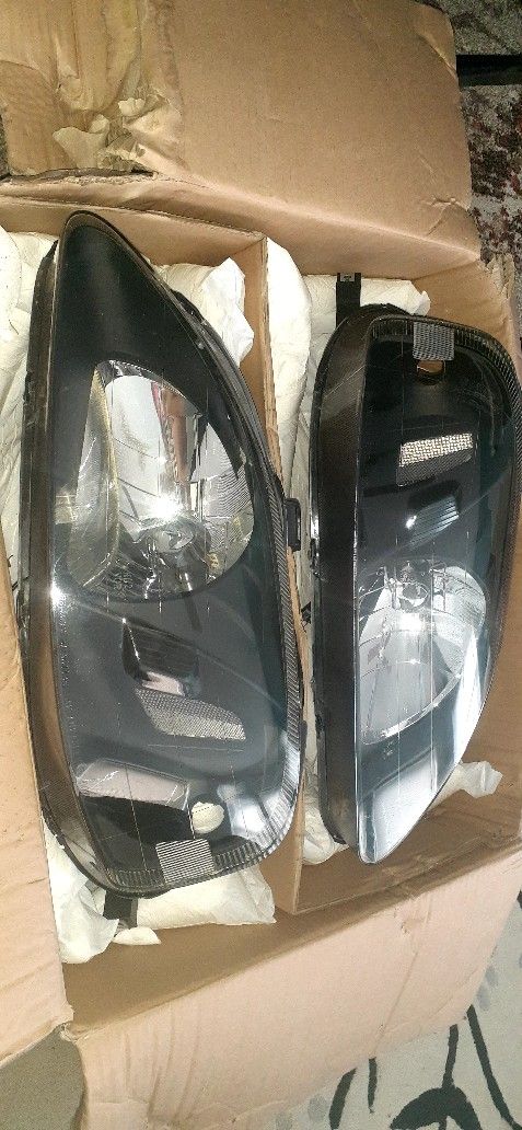 Headlights 99-2000 Honda Civic