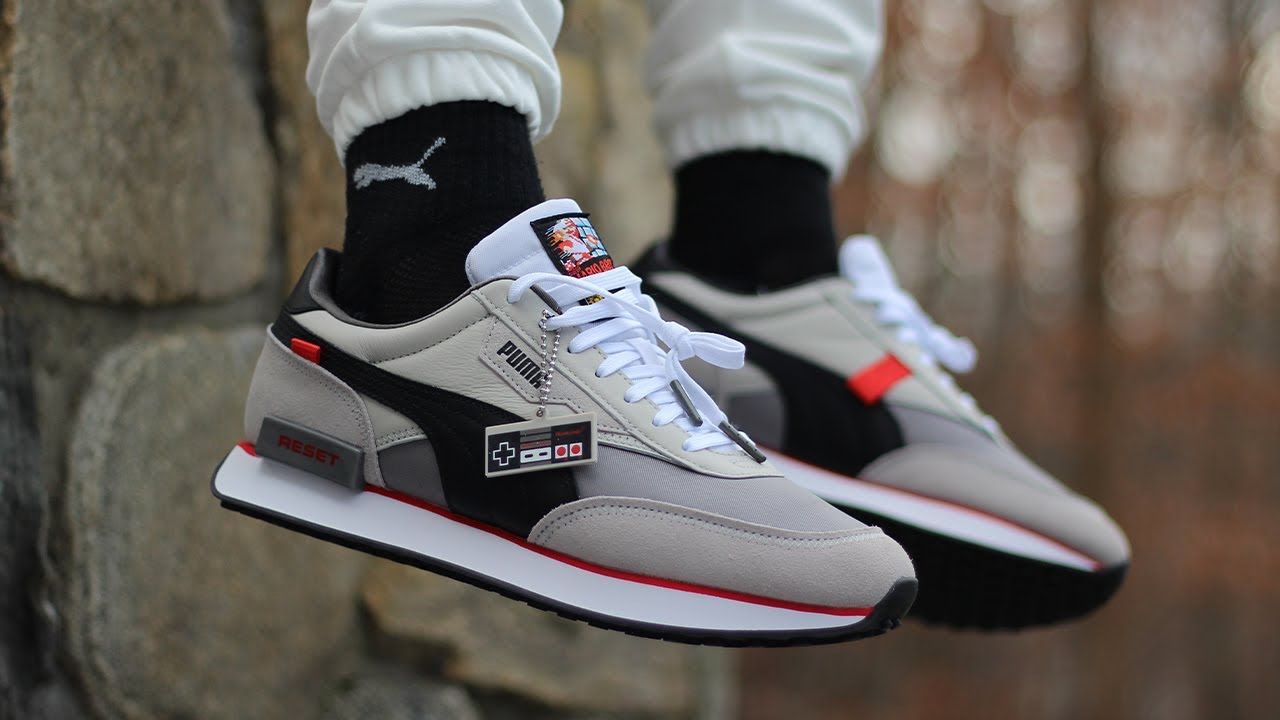 PUMA Future Rider NES Super Mario Nintendo Size 9.5
