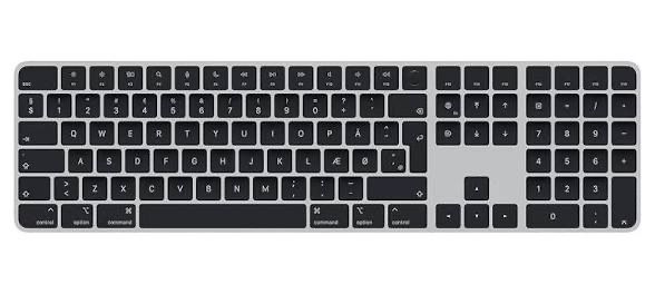 NEW IN BOX! Apple Magic Keyboard w/ Touch ID \text{\&} Numeric Keypad (Black)