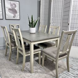 6 Chair Dining Table Set 