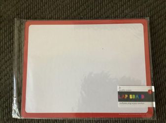 Brand New Red Double-Sided Lap Board