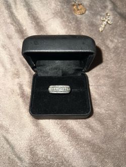 14k white gold ring