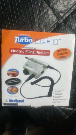 Medicool Turbo File II Electric Nail Filing System