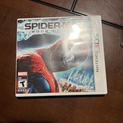 Spider-Man Edge Of Time Nintendo 3ds Game 