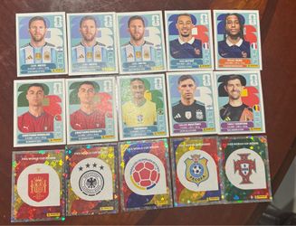 World Cup panini stickers