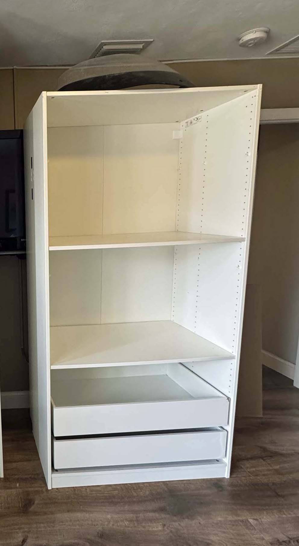 Ikea White Cabinet / Closet - 79” High