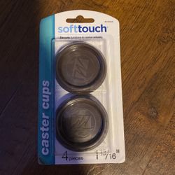 Soft Touch Caster Cups