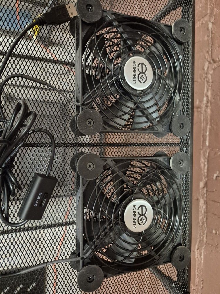 2 PACK INFINITI FANS / COOLING