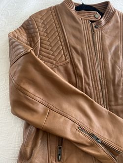 Michael Kors Leather Jacket 