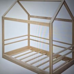 Kid House Frame for a full bed (bed not included)