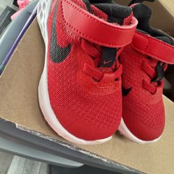 Toddler size 5 Red Nike’s