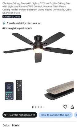 Ceiling fan light  new $60