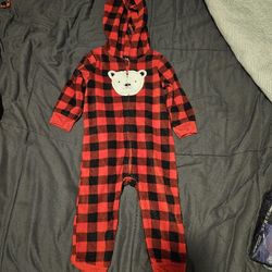 Flannel Jump Suit