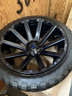 Fuel rims off-road 24” 35”tires