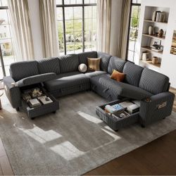 Sectional Sleeper Sofa With Pullout Bed