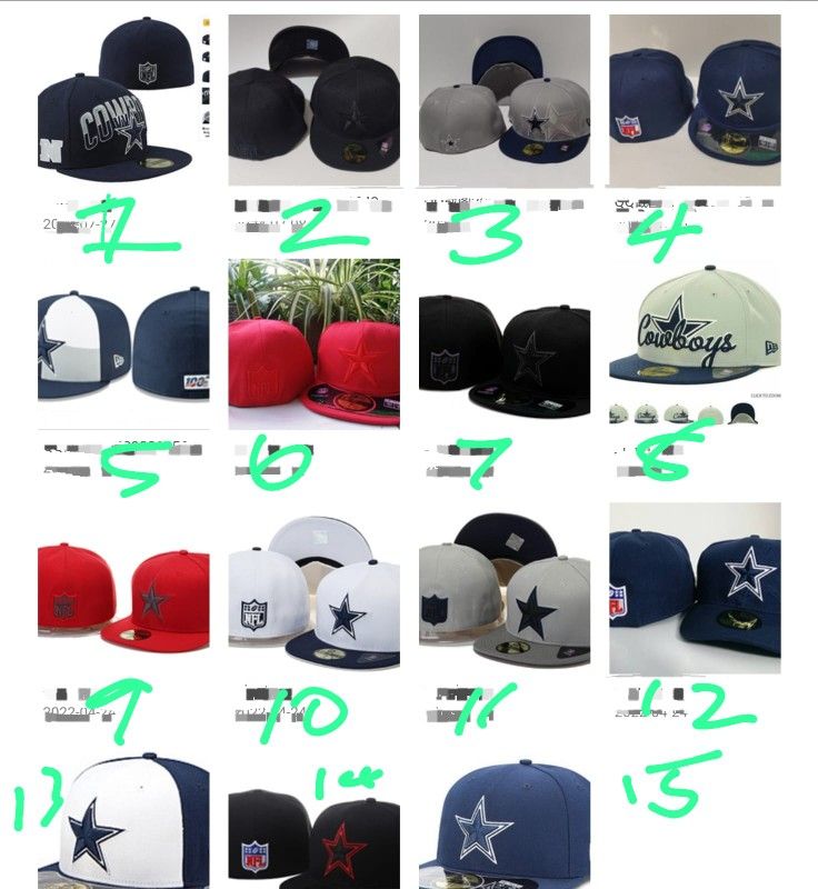 Dallas Cowboys Fitted Hat