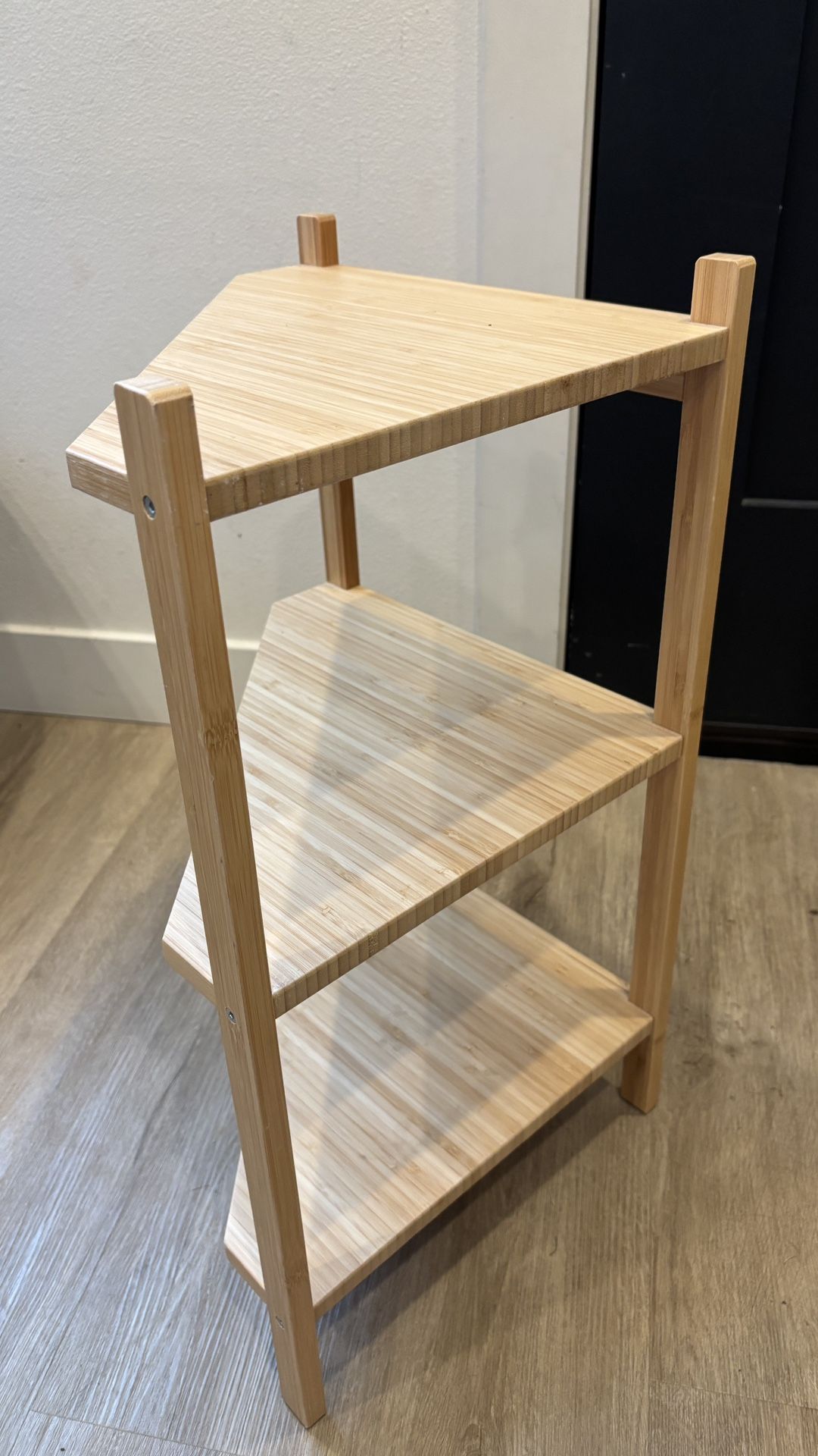 Sink shelf/corner shelf, bamboo