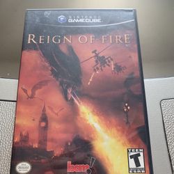 Nintendo GameCube Reign Of Fire CIB Tested
